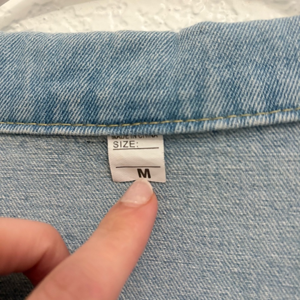 Fringe Denim Jacket - Picture 5 of 5